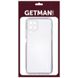 TPU чехол GETMAN Clear 1,0 mm для Samsung Galaxy A22 4G Бесцветный (прозрачный)