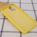 Чехол Silicone Case Full Protective (AA) для Apple iPhone 14 (6.1") Желтый / Yellow