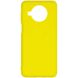 Чохол Silicone Cover Full without Logo (A) для Xiaomi Mi 10T Lite / Redmi Note 9 Pro 5G, Жовтий / Flash
