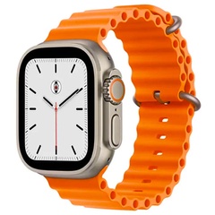 Ремінець Ocean Band для Apple watch 42mm/44mm/45mm/49mm, Оранжевый / Persimmon