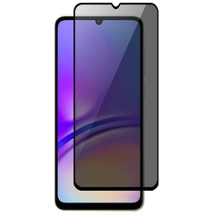 Защитное стекло Privacy 5D (full glue) для Samsung Galaxy A15 4G/5G Черный