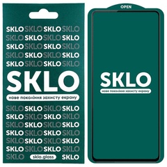 Захисне скло SKLO 5D для Xiaomi Redmi Note 13 5G / Note 13 Pro 4G/5G / Poco X6 / M6 Pro 4G, Чорний