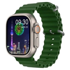 Смарт-часы HW9 Ultra Max Gold / Green