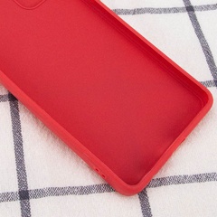 Силіконовий чохол Candy Full Camera для Oppo A96, Красный / Camellia