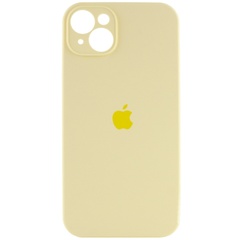 Чохол Silicone Case Full Camera Protective (AA) для Apple iPhone 15 Plus (6.7"), Желтый / Mellow Yellow