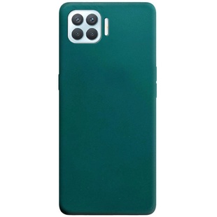 Силиконовый чехол Candy для Oppo Reno 4 Lite Зеленый / Forest green