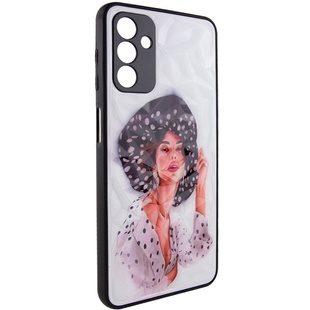 TPU+PC чохол Prisma Ladies для Samsung Galaxy A14 4G/5G, Girl in a hat