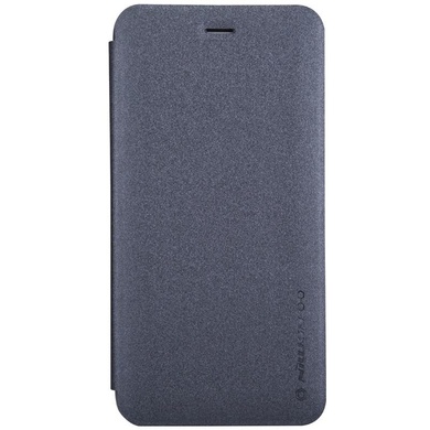 Кожаный чехол (книжка) Nillkin Sparkle Series для Samsung Galaxy M40, Черный