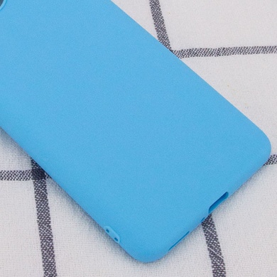 Силиконовый чехол Candy для Samsung Galaxy A72 4G / A72 5G Голубой