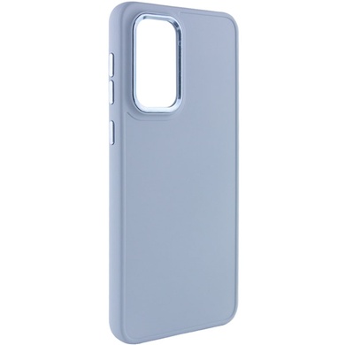 TPU чехол Bonbon Metal Style для Samsung Galaxy A33 5G Голубой / Mist blue