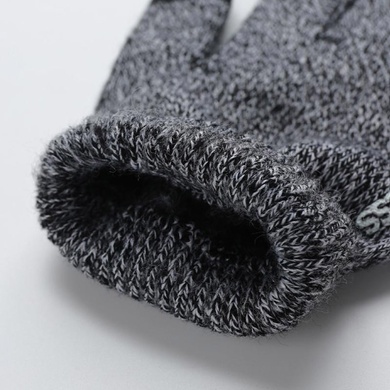 Перчатки сенсорные Warm caress (нескользящие) Темно-серый