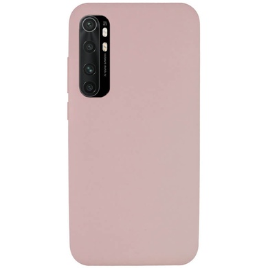 Чохол Silicone Cover Full without Logo (A) для Xiaomi Mi Note 10 Lite / Mi Note 10 / Note 10 Pro, Рожевий / Pink Sand