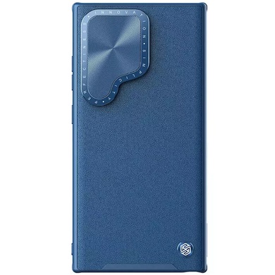Шкіряна накладка Nillkin Camshield Leather Prop для Samsung Galaxy S24 Ultra, Blue