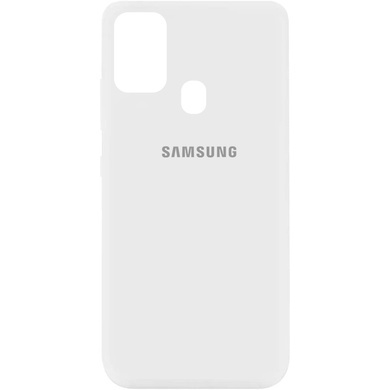 Чехол Silicone Cover My Color Full Protective (A) для Samsung Galaxy A21s Белый / White