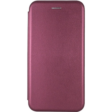 Кожаный чехол (книжка) Classy для Samsung G955 Galaxy S8 Plus Бордовый