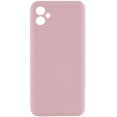 Чохол Silicone Cover Lakshmi Full Camera (AA) для Samsung Galaxy A06, Рожевий / Pink Sand