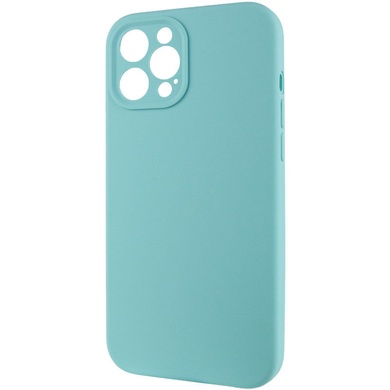 Чохол Silicone Case Full Camera Protective (AA) NO LOGO для Apple iPhone 12 Pro (6.1"), Бирюзовый / Marine Green