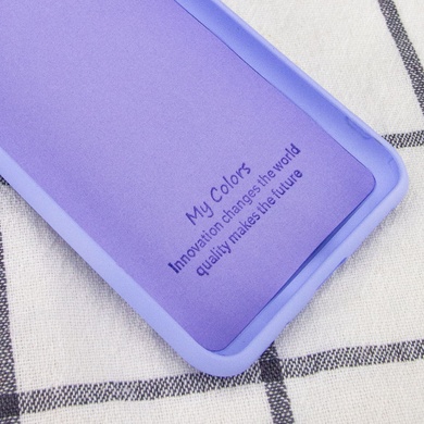 Чехол Silicone Cover My Color Full Camera (A) для Xiaomi 11T / 11T Pro Сиреневый / Dasheen