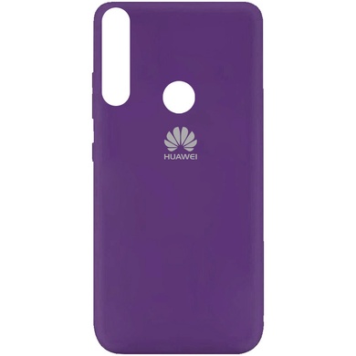 Чохол Silicone Cover My Color Full Protective (A) для Huawei P Smart Z / Honor 9X, Фіолетовий / Purple