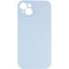 Чехол Silicone Case Full Camera Protective (AA) NO LOGO для Apple iPhone 15 Plus (6.7") Голубой / Sweet Blue