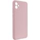 Чохол Silicone Cover Lakshmi Full Camera (AA) для Samsung Galaxy A06, Рожевий / Pink Sand