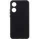 Чохол Silicone Cover Lakshmi Full Camera (AAA) для Oppo A78 4G, Чорний / Black