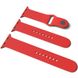 Силиконовый ремешок для Apple Watch Sport Band 42 / 44 / 45 / 49 (S/M & M/L) 3pcs Красный / Red