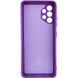 Чохол Silicone Cover Lakshmi Full Camera (A) для Samsung Galaxy A23 4G, Фіолетовий / Purple
