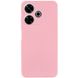 Чохол TPU GETMAN Liquid Silk для Xiaomi Redmi 13 4G / Poco M6 4G, Рожевий / Pink