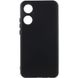 Чохол Silicone Cover Lakshmi Full Camera (A) для Oppo A78 4G, Чорний / Black