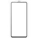 Защитное стекло SKLO 5D для Samsung Galaxy S22 Черный / Белая подложка
