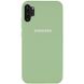 Чехол Silicone Cover Full Protective (AA) для Samsung Galaxy Note 10 Plus Мятный / Mint