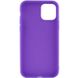 Силіконовий чохол Candy для Apple iPhone 13 mini (5.4"), Бузковий