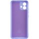 Чехол Silicone Cover Lakshmi Full Camera (AA) для Motorola Moto G84 Сиреневый / Dasheen