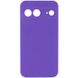 Чохол Silicone Cover Lakshmi Full Camera (AAA) для Google Pixel 9, Фіолетовий / Amethyst