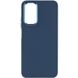 TPU чохол Bonbon Metal Style для Samsung Galaxy A52 4G / A52 5G / A52s, Синій / Cosmos Blue
