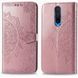 Кожаный чехол (книжка) Art Case с визитницей для Xiaomi Redmi K30 / Poco X2 Розовый
