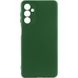 Чехол Silicone Cover Lakshmi Full Camera (AA) для Samsung Galaxy M35 5G Зеленый / Dark green