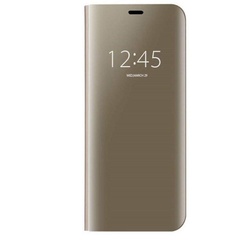 Чехол-книжка Clear View Standing Cover для Samsung Galaxy M40, Золотой