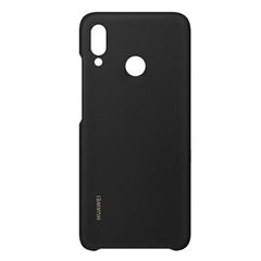 Чехол Silicone Cover (AA) для Huawei Nova 3, Черный / Black