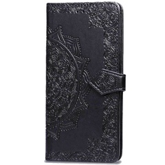 Кожаный чехол (книжка) Art Case с визитницей для Xiaomi Redmi 7 Черный