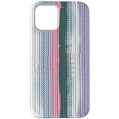 Чохол Silicone case Full Braided для Apple iPhone 12 Pro Max (6.7 "), Белый / Сиреневый