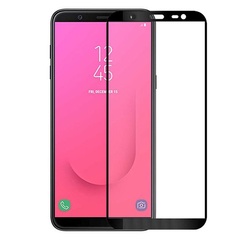 Защитное стекло Mocolo (full glue) для Samsung Galaxy J8 (2018), Черный