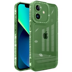 Чехол TPU Starfall Clear для Apple iPhone 12 (6.1") Зеленый
