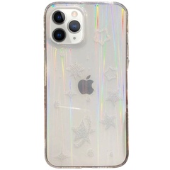 TPU+Glass чехол Aurora Space для Apple iPhone 11 Pro Max (6.5") Звезды