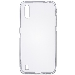 TPU чохол GETMAN Transparent 1,0 mm для Samsung Galaxy A01, Безбарвний (прозорий)