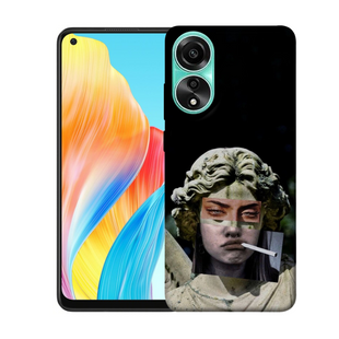 TPU чехол Face для Oppo A78 4G, Women