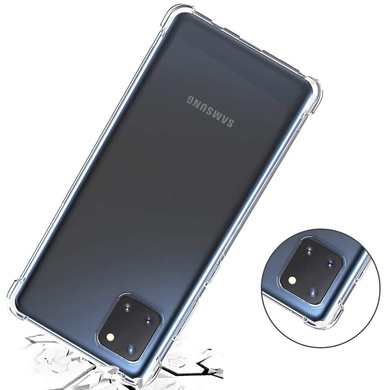 TPU чохол GETMAN Ease з посиленими кутами для Samsung Galaxy Note 10 Lite (A81)