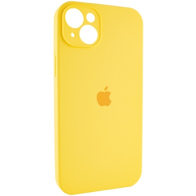 Чохол Silicone Case Full Camera Protective (AA) для Apple iPhone 15 Plus (6.7"), Желтый / Yellow