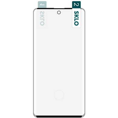 Полімерна плівка SKLO (full glue) (тех. пак) для Samsung Galaxy Note 10 Plus, Чорний